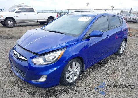 2012 Hyundai Accent Se from USA, damaged, VIN KMHCU5AE0CU020055